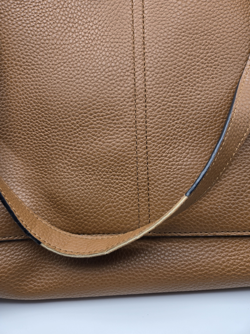 Steve Madden Brown Tote with Sunflower Print Pouch - Picture 7 of 8